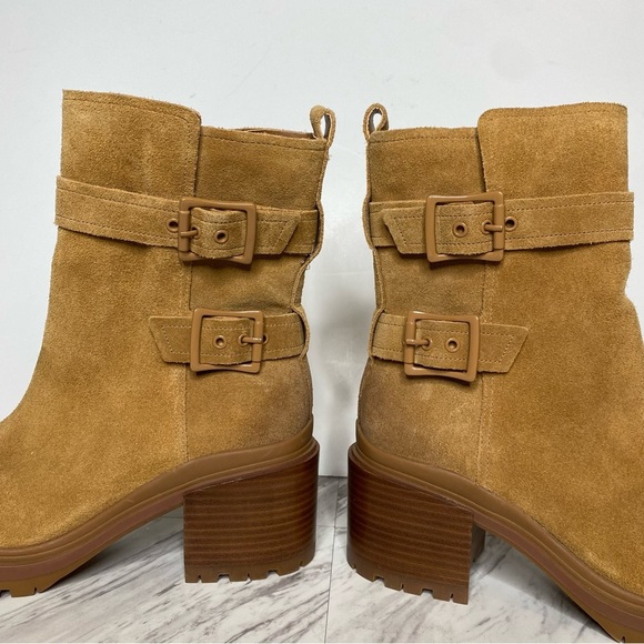 Naturalizer Trina Suede Heeled Boot 8 1/2 M - Picture 8 of 14